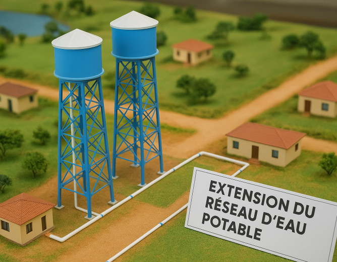 Mise en place d’une adduction d’eau potable